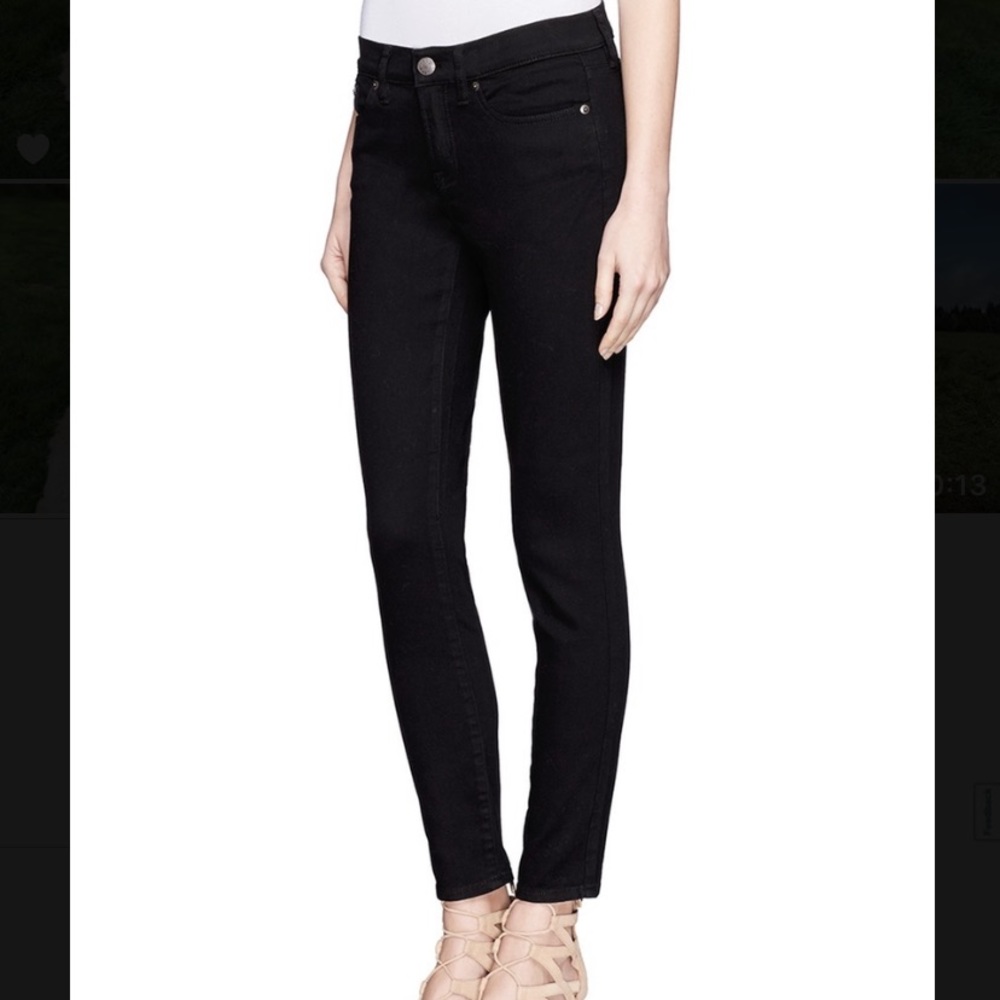 J Crew Black Skinny Jeans